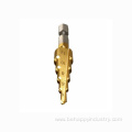 Titanium Coated Step Drill Bit For Drilling Hole